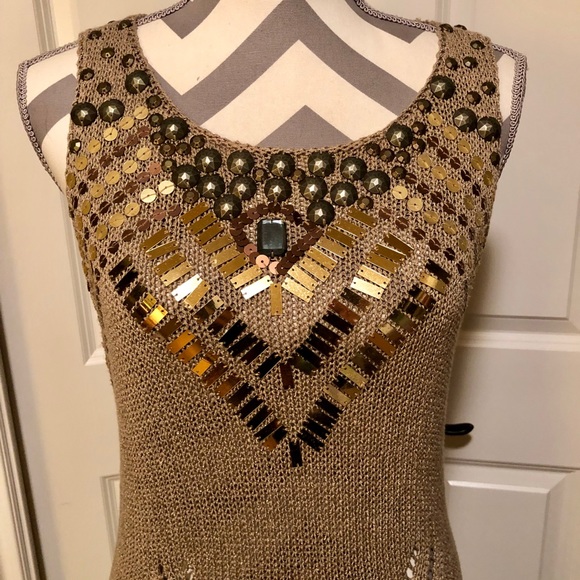 BCBG MaxAzria Embellished Tunic - Picture 3 of 5